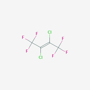molecular formula C4Cl2F6 B146596 2-Butene, 2,3-dichlorohexafluoro- CAS No. 303-04-8