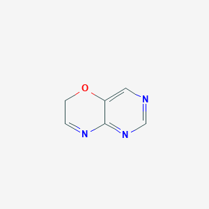 molecular formula C6H5N3O B14659651 6H-Pyrimido[5,4-B][1,4]oxazine CAS No. 39586-43-1