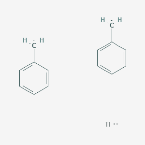 molecular formula C14H14Ti B14659736 Titanium(2+) bis(phenylmethanide) CAS No. 37096-06-3