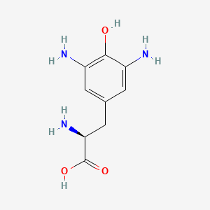 molecular formula C9H13N3O3 B1465978 3,5-Diamino-L-tyrosine CAS No. 904824-73-3