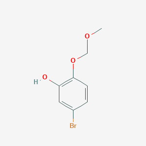 molecular formula C8H9BrO3 B1465983 5-Bromo-2-methoxymethoxyphenol CAS No. 148872-86-0