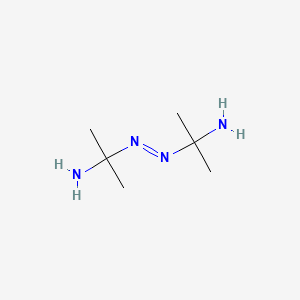 molecular formula C6H16N4 B14659867 2,2'-Azobis(2-aminopropane) CAS No. 41556-11-0