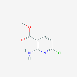 molecular formula C7H7ClN2O2 B1465996 Methyl 2-amino-6-chloronicotinate CAS No. 849805-25-0