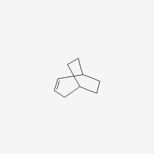 molecular formula C9H14 B14659973 Bicyclo(3.2.2)non-2-ene CAS No. 40319-81-1