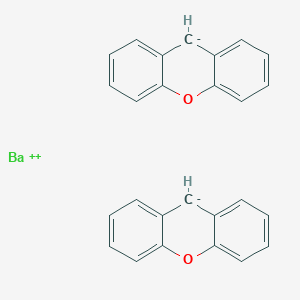 molecular formula C26H18BaO2 B14659977 barium(2+);9H-xanthen-9-ide CAS No. 37416-96-9
