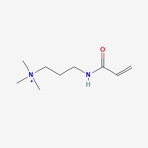 molecular formula C9H19N2O+ B14660008 Trimethyl-[3-(prop-2-enoylamino)propyl]azanium CAS No. 45021-76-9