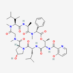 molecular formula C44H62N8O11 B1466003 Fijimycin A CAS No. 1350467-21-8