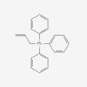 molecular formula C21H20Pb B14660033 Plumbane, triphenyl-2-propenyl- CAS No. 38795-78-7