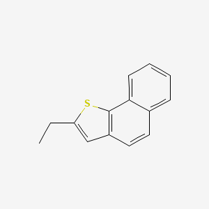 molecular formula C14H12S B14660109 2-Ethylnaphtho[1,2-B]thiophene CAS No. 51925-26-9