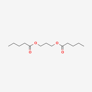 molecular formula C13H24O4 B14660352 Propane-1,3-diyl dipentanoate CAS No. 50343-39-0