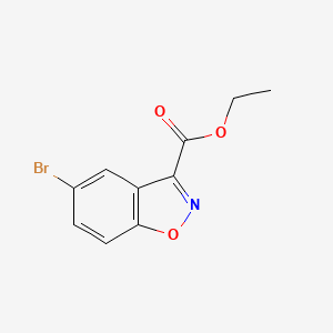 Ethyl 5-bromobenzo[d]isoxazole-3-carboxylate