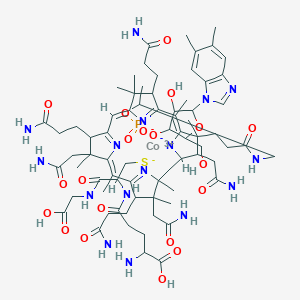 molecular formula C72H104CoN16O20PS B146606 Glutathionylcobalamin CAS No. 129128-04-7