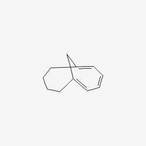 molecular formula C11H14 B14660612 Bicyclo[4.4.1]undeca-1,3,5-triene CAS No. 38795-15-2