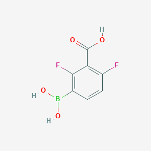 3-Carboxy-2,4-difluorophenylboronic acid