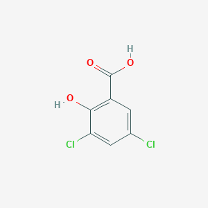 B146607 3,5-Dichlorosalicylic acid CAS No. 320-72-9