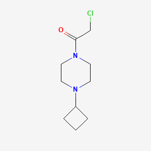 1-(Chloroacetyl)-4-cyclobutylpiperazine