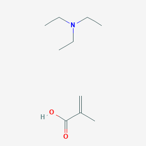 molecular formula C10H21NO2 B14660855 N,N-diethylethanamine;2-methylprop-2-enoic acid CAS No. 50660-97-4