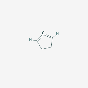 molecular formula C5H6 B14661044 Cyclopenta-1,2-diene CAS No. 50682-89-8