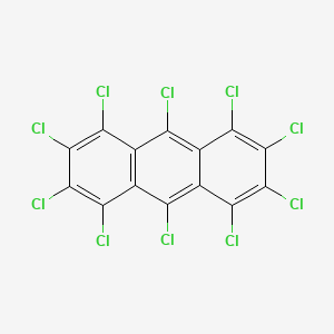 molecular formula C14Cl10 B14661159 Decachloroanthracene CAS No. 38469-17-9