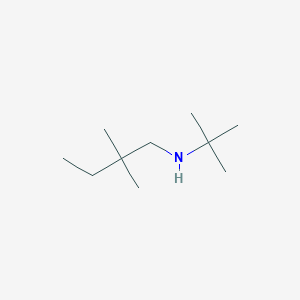 molecular formula C10H23N B1466117 Tert-butyl(2,2-dimethylbutyl)amine CAS No. 1248063-79-7