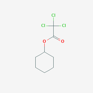 molecular formula C8H11Cl3O2 B14661323 Cyclohexyl trichloroacetate CAS No. 40410-64-8