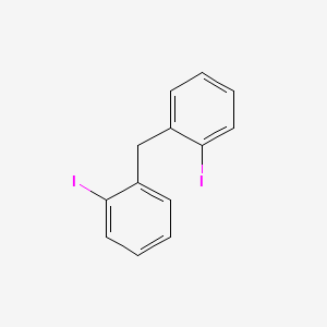 molecular formula C13H10I2 B14661432 Di(2-iodophenyl)methane CAS No. 38059-15-3