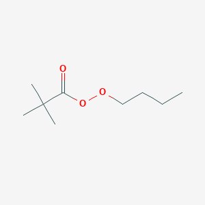 molecular formula C9H18O3 B14661458 Butyl 2,2-dimethylpropaneperoxoate CAS No. 39933-37-4