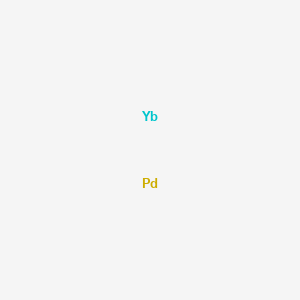 molecular formula PdYb B14661494 Palladium--ytterbium (1/1) CAS No. 39474-06-1