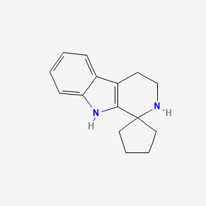 molecular formula C15H18N2 B14661528 Apuptihjcfkkdk-uhfffaoysa- CAS No. 42282-67-7
