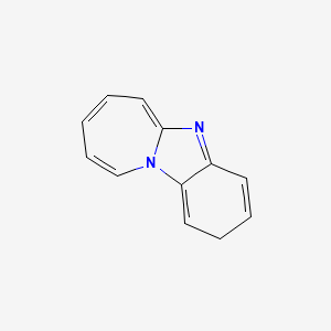 molecular formula C12H10N2 B14661573 2H-azepino[1,2-a]benzimidazole CAS No. 41770-77-8