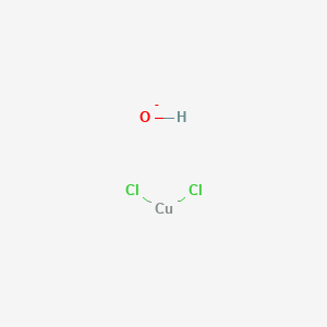 molecular formula Cl2CuHO- B14661722 Dichlorocopper;hydroxide CAS No. 51198-11-9