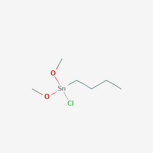 molecular formula C6H15ClO2Sn B14661874 Butyl(chloro)dimethoxystannane CAS No. 50832-60-5