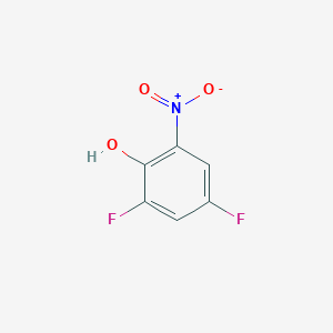molecular formula C6H3F2NO3 B146620 2,4-Difluoro-6-nitrophenol CAS No. 364-31-8