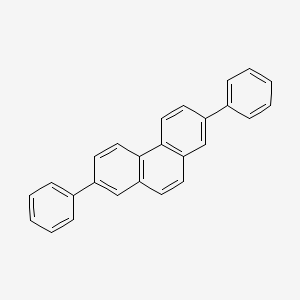 molecular formula C26H18 B14662002 2,7-Diphenylphenanthrene CAS No. 37634-87-0