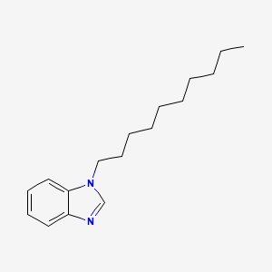 molecular formula C17H26N2 B14662029 1-Decylbenzimidazole CAS No. 42032-45-1