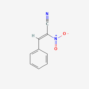 molecular formula C9H6N2O2 B14662064 alpha-Nitrocinnamonitrile CAS No. 38436-36-1