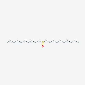molecular formula C20H42OS B146622 Didecyl sulfoxide CAS No. 2168-95-8