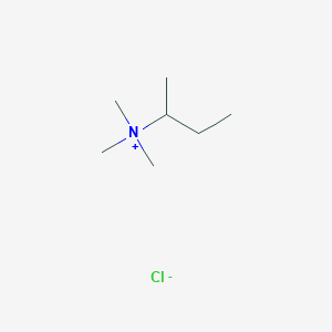 molecular formula C7H18ClN B14662306 N,N,N-Trimethylbutan-2-aminium chloride CAS No. 37143-59-2