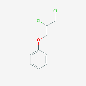 molecular formula C9H10Cl2O B14662340 Benzene, (2,3-dichloropropoxy)- CAS No. 39736-21-5