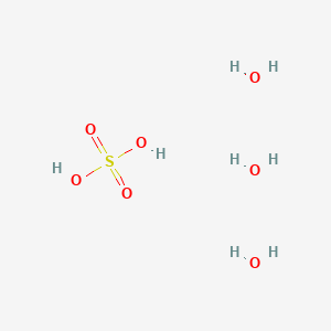 molecular formula H8O7S B14662458 Sulfuric acid--water (1/3) CAS No. 40835-65-2