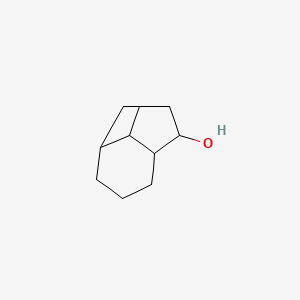 molecular formula C10H16O B14663133 Octahydro-1H-2,4-methanoinden-1-ol CAS No. 50529-94-7