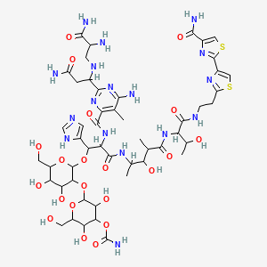 molecular formula C50H73N17O21S2 B14663141 Bleomycin B'1 CAS No. 41138-54-9