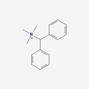 molecular formula C16H20N+ B14663205 Benzhydryl(trimethyl)azanium CAS No. 51954-45-1