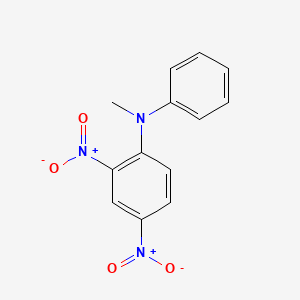 molecular formula C13H11N3O4 B14663271 N-Methyl-2,4-dinitro-N-phenylaniline CAS No. 51226-44-9