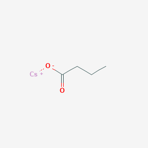 molecular formula C4H7CsO2 B14663278 Caesium butanoate CAS No. 38869-25-9