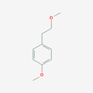 molecular formula C10H14O2 B146634 1-甲氧基-4-(2-甲氧基乙基)苯 CAS No. 80314-58-5