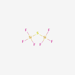 molecular formula F6SSi2 B14663450 Hexafluorodisilathiane CAS No. 41066-09-5
