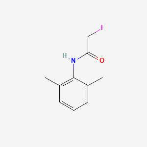 molecular formula C10H12INO B14663523 N-(2,6-Dimethylphenyl)-2-iodoacetamide CAS No. 50666-75-6