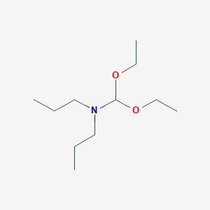 molecular formula C11H25NO2 B14663634 N-(Diethoxymethyl)-N-propylpropan-1-amine CAS No. 51752-59-1