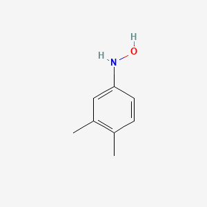 molecular formula C8H11NO B14663656 3,4-Dimethylphenylhydroxylamine CAS No. 43192-07-0